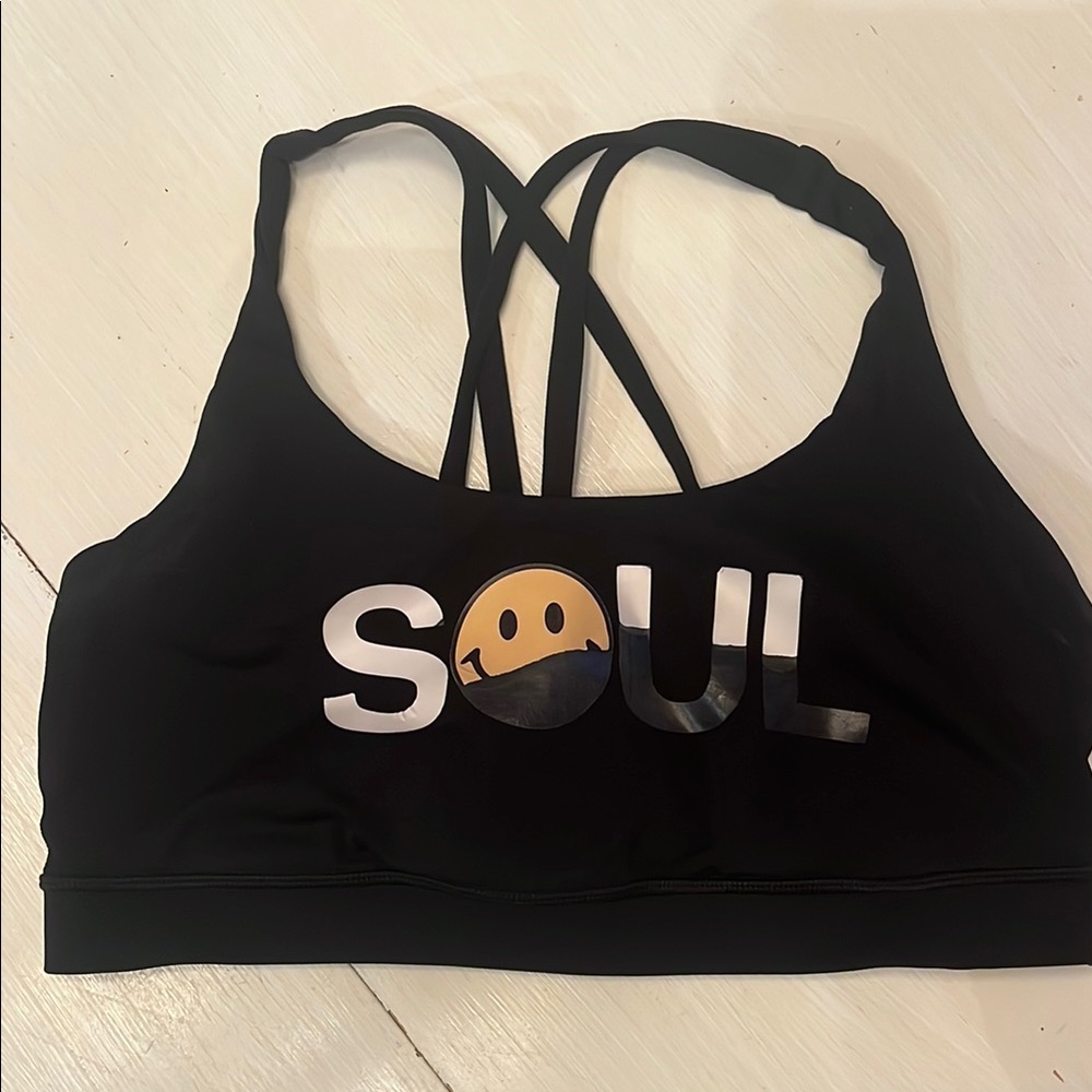 Women's Black Sports Bra